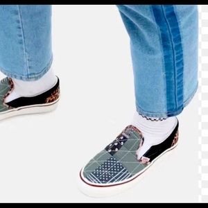 Vans Anaheim Factory Classic Slip-On 98 DX in Quilted Mix NWOT